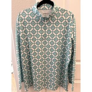 Dover Saddlery Coolblast Top Womens 2XL Green 1/4 Zip Long Sleeve Mock Neck